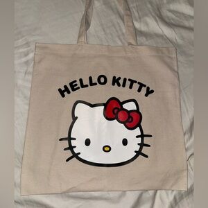 New Hello Kitty Beige Tote Bag
